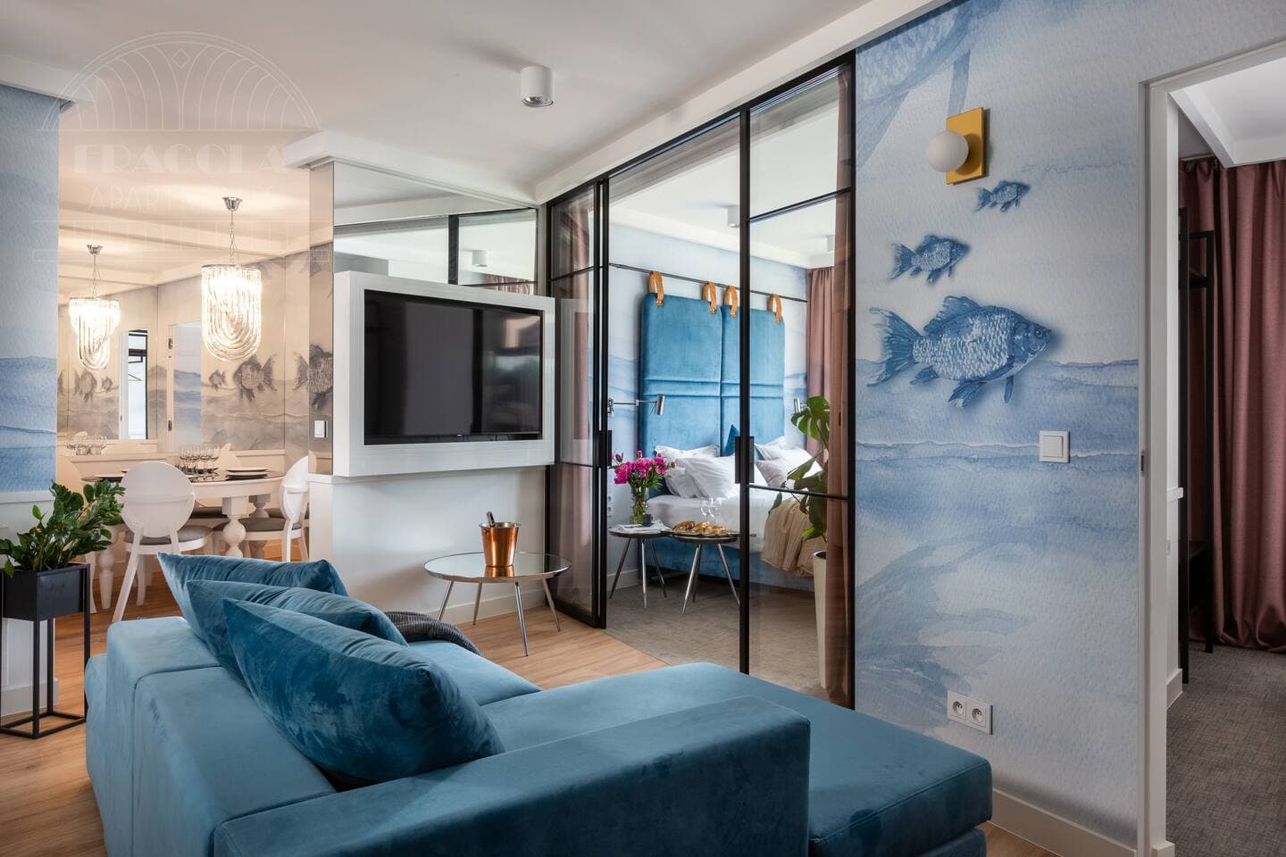 Step into our inviting living area, where comfort meets style in a space designed for relaxation and socializing.