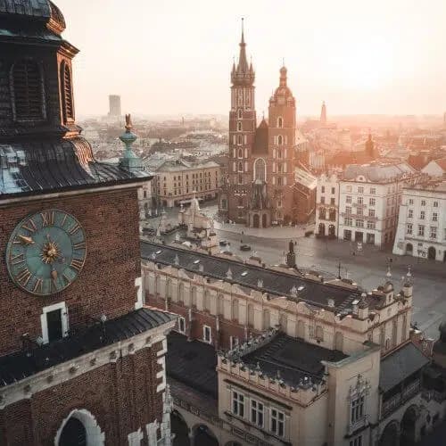 The Old Town of Cracow